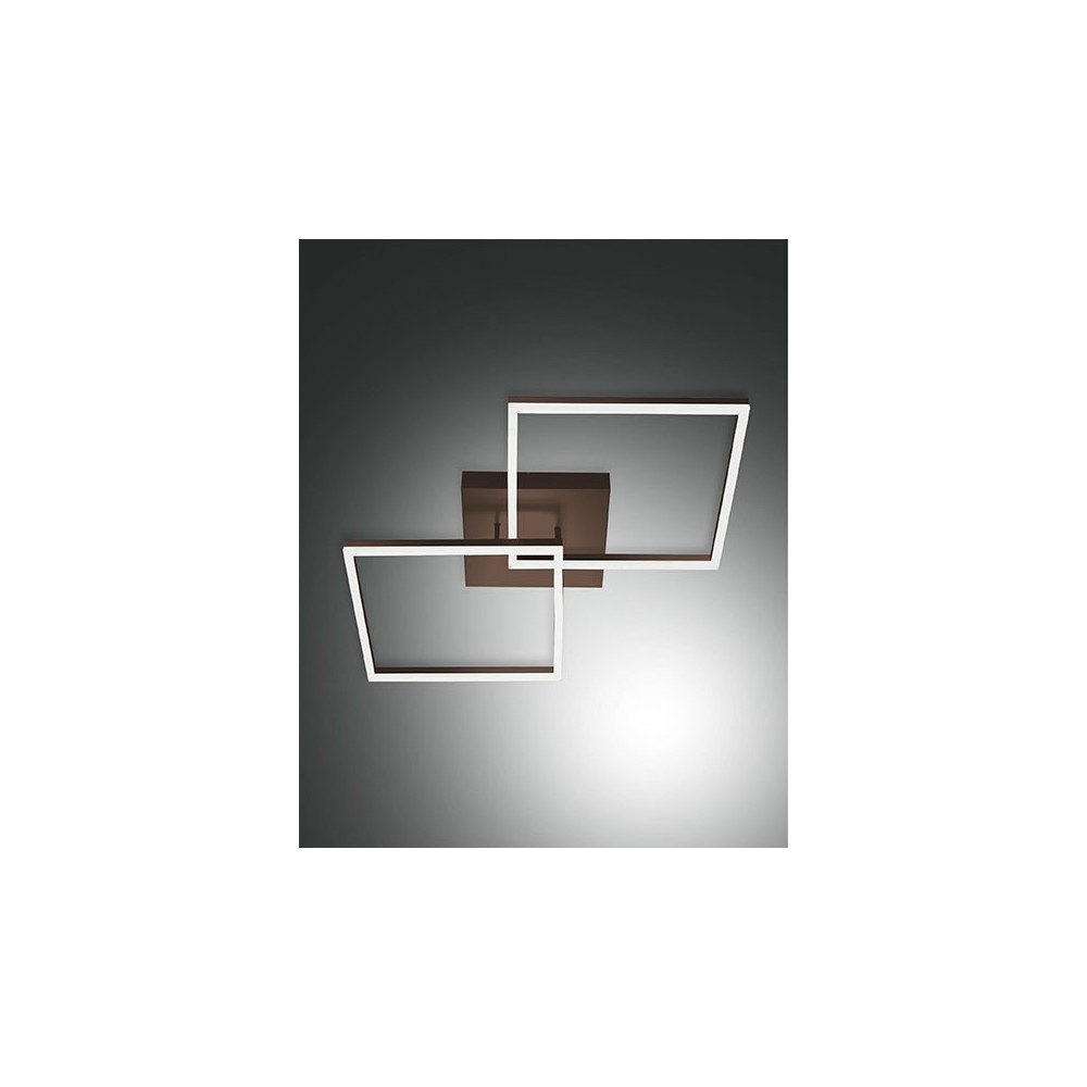 BARD modern led ceiling light 52W Corten 3394-65-361 Fabas Luce
