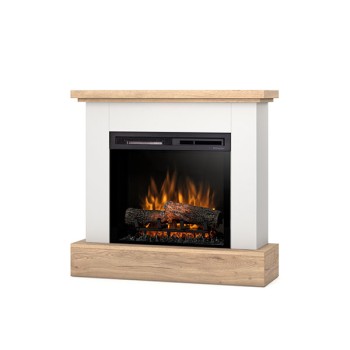 Yukon - 23 inch floor standing electric fireplace made of laminated MDF free standing Led. Power of 1400W