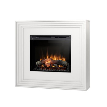 Free-standing electric karta 28 inch MDF laminate floor fireplace with Led. Power of 1400watts