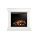 Lenox 28-inch floor-standing electric fireplace made of free-standing MDF laminate with LED. Power of 1400watts