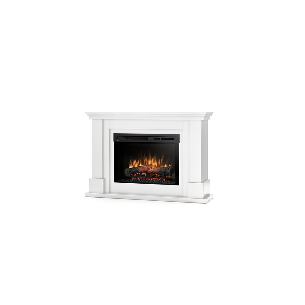 Luena 26-inch free-standing MDF laminate floor electric fireplace with Led. 1400watt power