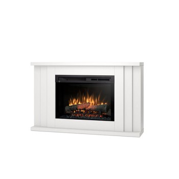 Electric fireplace from the ground Paria 26 inches in laminate MDF free installation Led. Power of 1400watt