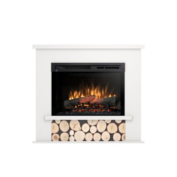 Electric fireplace from the floor Tula 26 inches in laminate MDF free installation Led. Power of 1400watt
