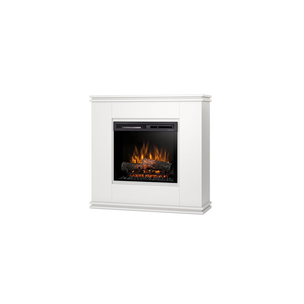 Electric fireplace from the floor Vena 23 inches in laminate MDF with free installation to Led. Power of 1400watt