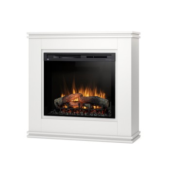 Electric fireplace from the floor Vena 28 inches in laminate MDF with free installation to Led. Power of 1400watt