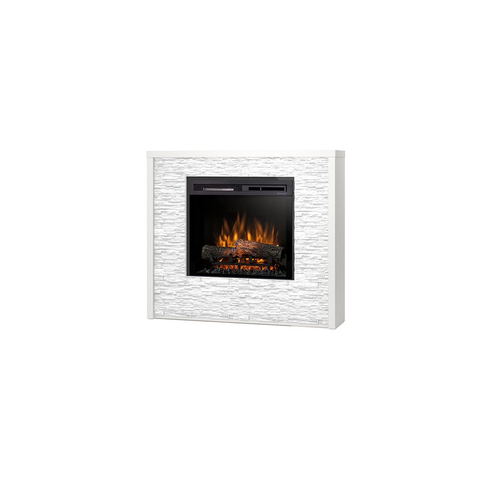 Electric fireplace from the ground Verde 23 inches in laminate MDF free installation with Led. Power of 1400watt