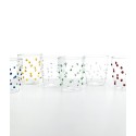 Zafferano Party Tumbler Glass White 45 Cl Set 6 Pieces In Glass