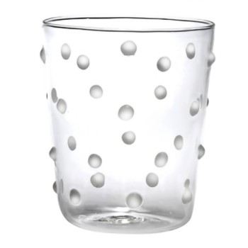 Bicchiere Zafferano Party Tumbler Bianco 45 Cl Set 6 pezzi In Vetro