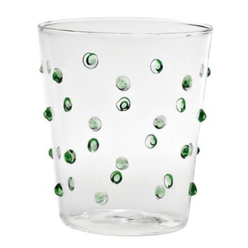 Bicchiere Zafferano Party Tumbler Verde 45 Cl Set 6 pezzi In Vetro