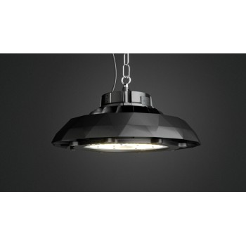Lampada a LED industriale UFO LENS SWITCH 60W/80W/100W 100-260V. Ideal e per magazzini e capannoni