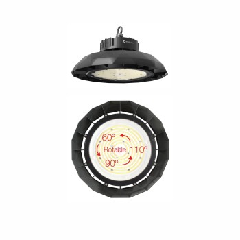 Industrial LED lamp UFO LENS SWITCH 90W/120W/150W 100-260V. Ideal for warehouses and sheds