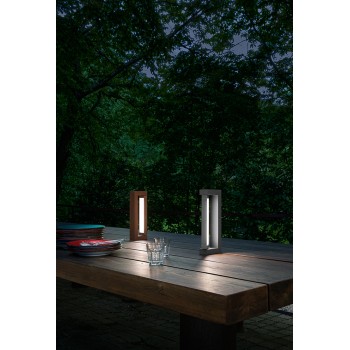 SWAY MOOD outdoor LED lamp by Perenz H30 cm matt white