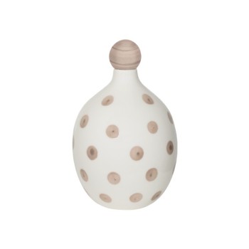 Lido - Zafferano Ceramic bottle with Sand dots