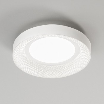 HIVE Led ceiling light in matt white metal 30W Perenz