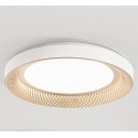 HIVE LED ceiling light in matt Gold metal 40W Perenz ø50cm