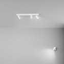 ODDY adjustable white round led wall light 1xGu10 Perenz