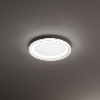 EDGE White 38W Perenz LED ceiling light in aluminium