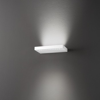 BED LED wall light in aluminum 22W 38.5 cm White Perenz