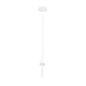 Zafferano SISTER LIGHT Wi-fi picket Smart floor lamp Pearly White rechargeable and dimmable