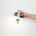 Zafferano SISTER LIGHT Parete Wi-fi Lampada da parete smart Oro ricaricabile e dimmerabile