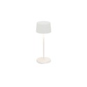 Zafferano OLIVIA PRO MICRO Rechargeable and dimmable white LED table lamp