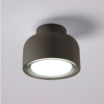 Modern BOTTONE ceiling light in Bronze aluminum 1xGX53