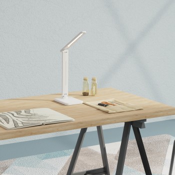 VERA - CCT LED table lamp with wireless charging without cables