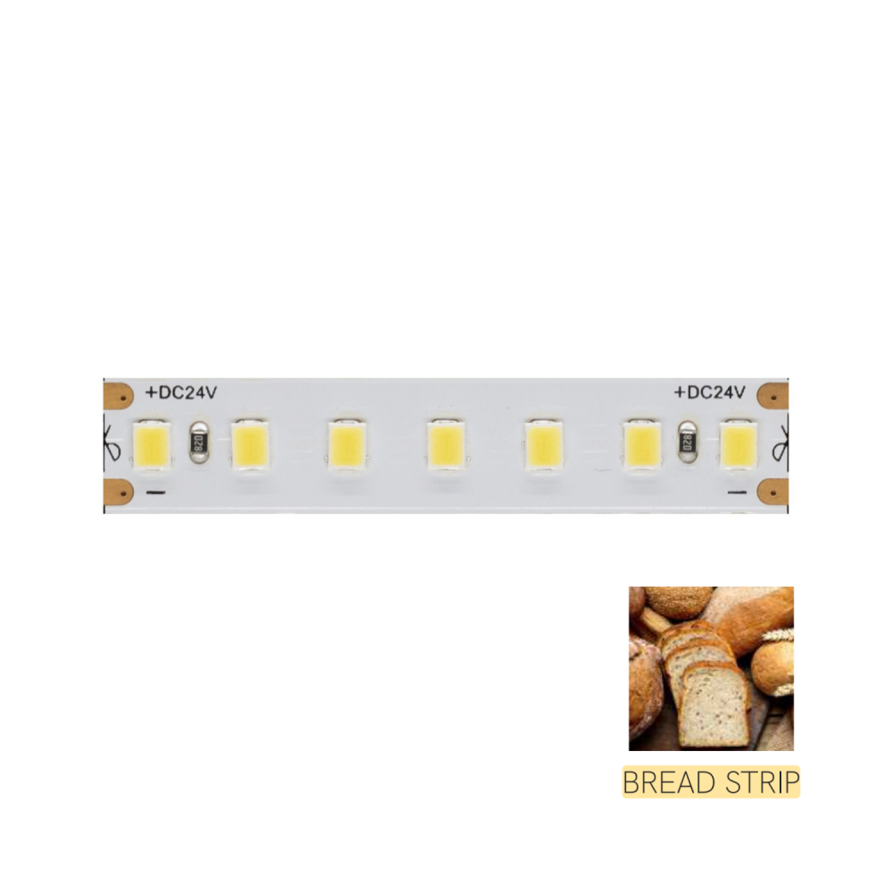LED strip to illuminate the Bread food counter - 5m coil 14.4W/M 80LM/W IP20 2700K