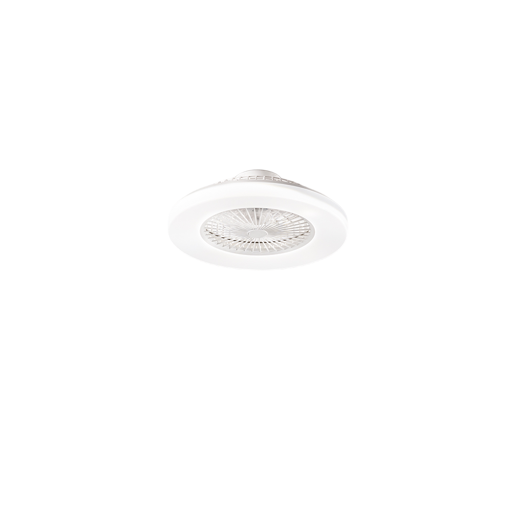 Ceiling fan led Ring 40W in white plastic 7174 B CT motor AC