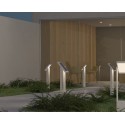POPA - Faretto a energia solare bianco 60 cm 4000K Luce da giardino Beneito Faure