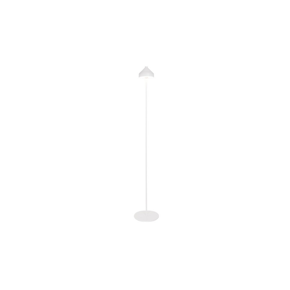 Zafferano AMELIE White rechargeable and dimmable LED floor lamp