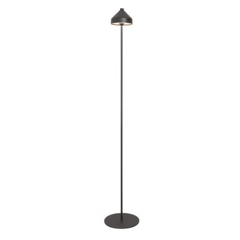 Zafferano AMELIE Black rechargeable and dimmable LED floor lamp
