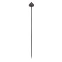 Zafferano AMELIE LED lamp with spike Black rechargeable and dimmable