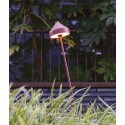 Zafferano AMELIE LED lamp with spike Leaf Green rechargeable and dimmable