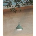 Zafferano AMELIE Black rechargeable and dimmable LED pendant lamp
