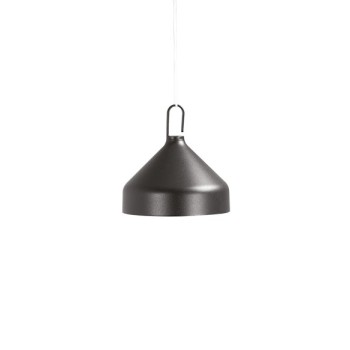 Zafferano AMELIE Black rechargeable and dimmable LED pendant lamp