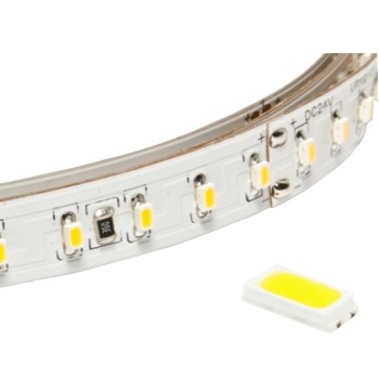 14.4W / M 24V led strip ideal above the wall unit, under the wall unit, in furniture factories or shops.