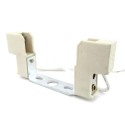 Ceramic lamp holder for led lamps with 78mm r7s socket, the replacement of the old halogen lamps. 220v power supply.