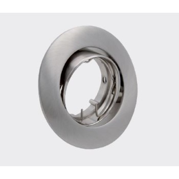 Adjustable metal ring for led spotlights mr11 with g4 connection. Small, black or stainless steel bezel.