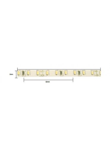 14.4W / M 24V led strip ideal above the wall unit, under the wall unit, in furniture factories or shops.