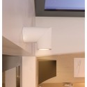 Applique a led tonda bianca da 7w. Ideale nelle abitazioni, negli spazi espositivi e nelle vetrine. Rotabile a 360°.