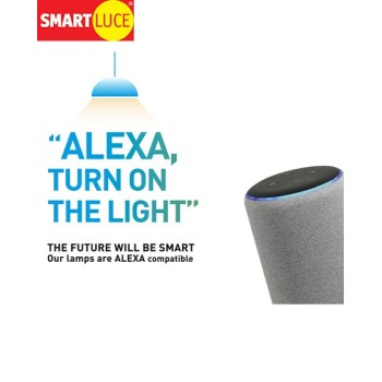 Smartluce Dimmer a Taglio di Fase Wifi per Collegamenti Smart con Alexa o Google Home
