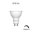 Dimmable 6w led spotlight, ideal for bedrooms, corridors and shops, for plays of light.