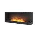 Corner 1200 Right SimpleFire corner built-in bio-fireplace in bioethanol with a 1.5 liter burner. Built-in fireplace.