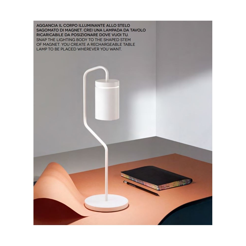 Magnet Multifunctional Battery-Powered LED Table Lamp