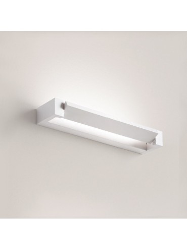 Adjustable Tilting Led Wall Light Perenz 17w 1275lm 40cm White. Adjustable coloring with integrated button. Sway series.