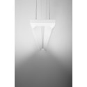 Perenz Adjustable Tilting Led Suspension Lamp 2x35w 6400lm 162cm 3000K White. Sway series.