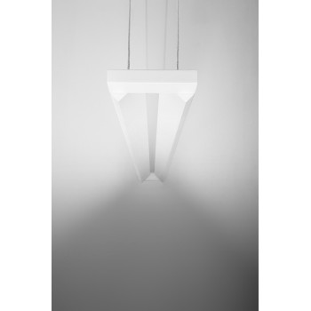 Perenz Adjustable Tilting Led Suspension Lamp 2x35w 6400lm 162cm 3000K White. Sway series.