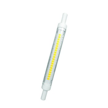 Led bulb r7s 118mm 8W diameter ø12mm ideal for replacing linear halogen bulbs