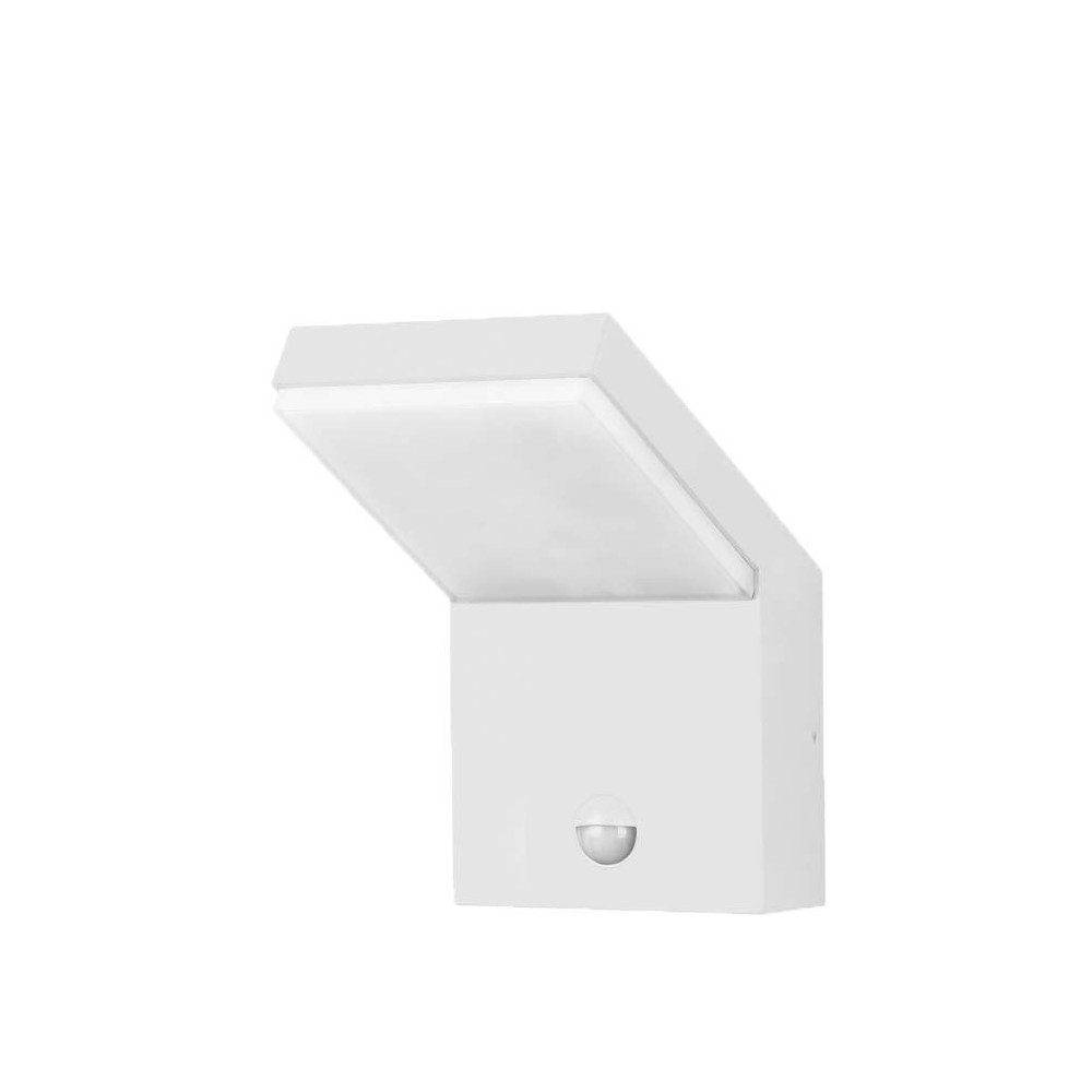 Modern 18w outdoor led wall light with sensor. Ideal for illuminating sidewalks, canopies, garages and house entrances